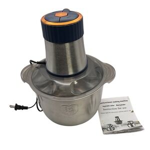 Multifunctional Electric Meat Grinder Vegetable Cutter 5.0L Stainless Steel 500W